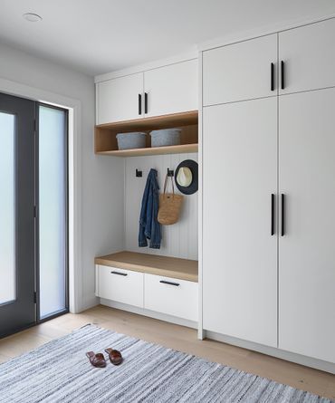Custom kitchen cabinetry design by TKB Group. A  modern kitchen in Ontario with a large island.
