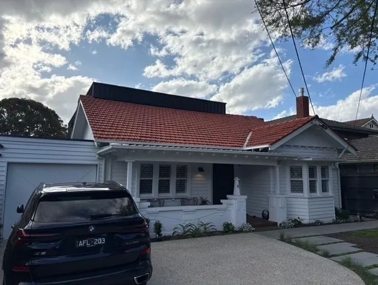 Hampton renovation - Californian Bungalow. Second-storey extension and alfresco by Bayside architect