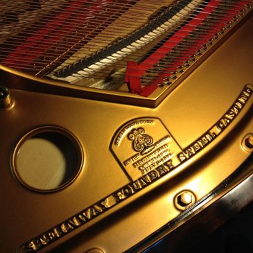 Piano Plate Refinish Steinway
