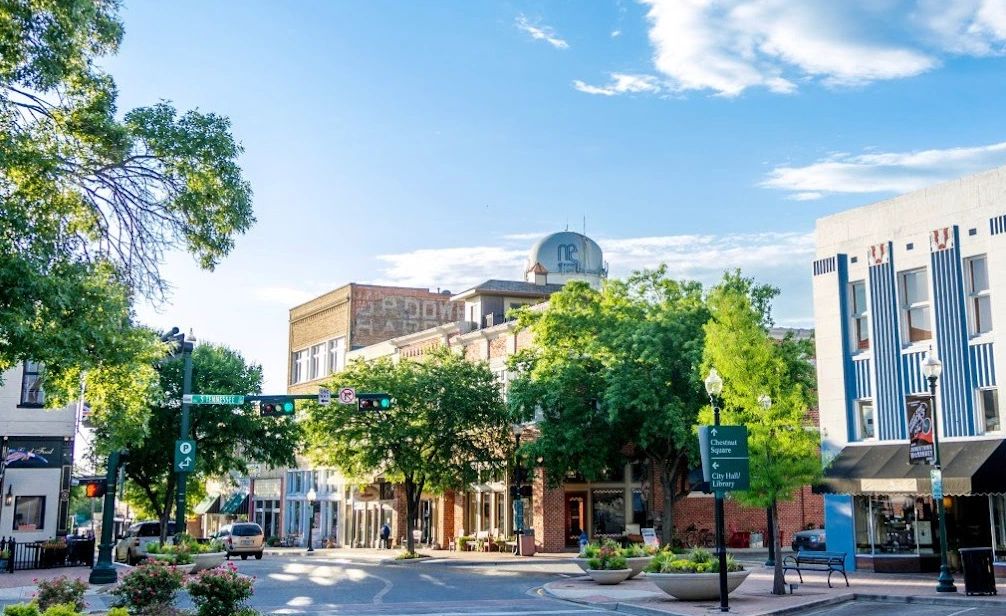 Down Town McKinney, Texas The Best city of Collin County  😊