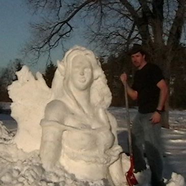 Snow sculptures Albany, Saratoga, Troy, Altamont, Lake George, Utica, Amsterdam, and Upstate NY 