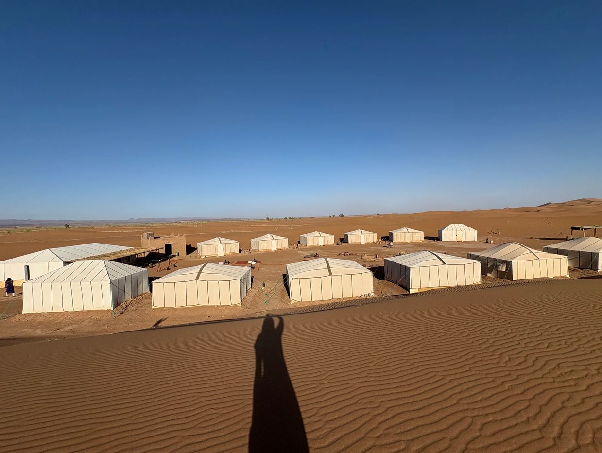 Camping Accommodation in the Moroccan Desert