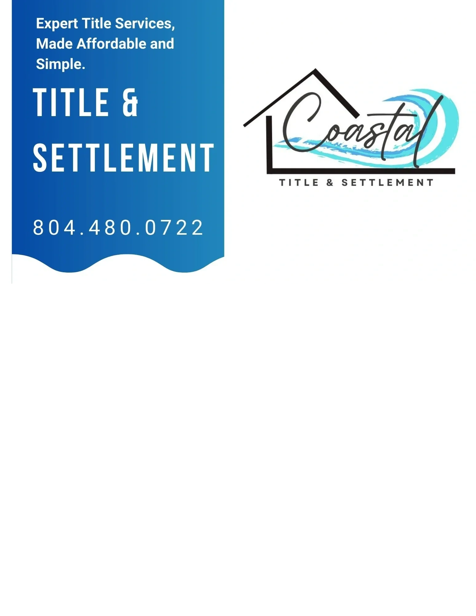 Coastal Title & Settlement, LLC cover