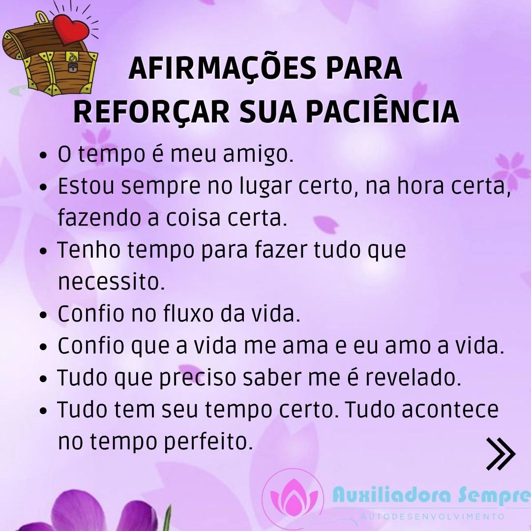 Logosofia - #Glossário O que é paciência para você? Para a Logosofia, a  paciência é de grande importância quando transformada em paciência  inteligente. 📖 Ao dizermos paciência inteligente, referimo-nos à paciência  ativa.