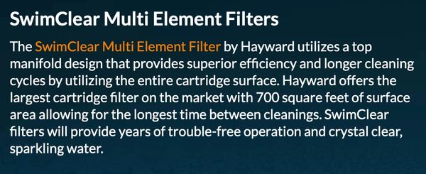 Hayward Pool Filtration