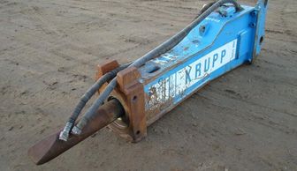 Krupp 45 tonne breaker for excavators 
joinpoint 
plant hire 
midlands 