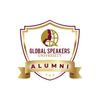 Alumni badge from Global Speakers University, recognizing program completion.