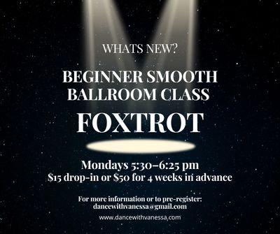 Beginner ballroom dance class