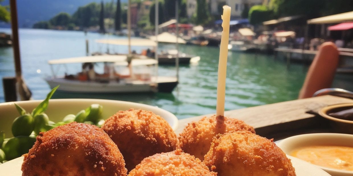 sicilian arancini fried rice balls