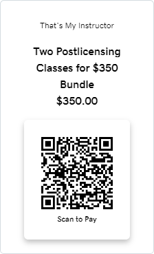 QR Code for 2 Postlicensing bundle discount 