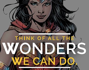 An illustration of Wonder Woman