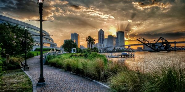 Jackspmville Fl skyline by Kram Kran