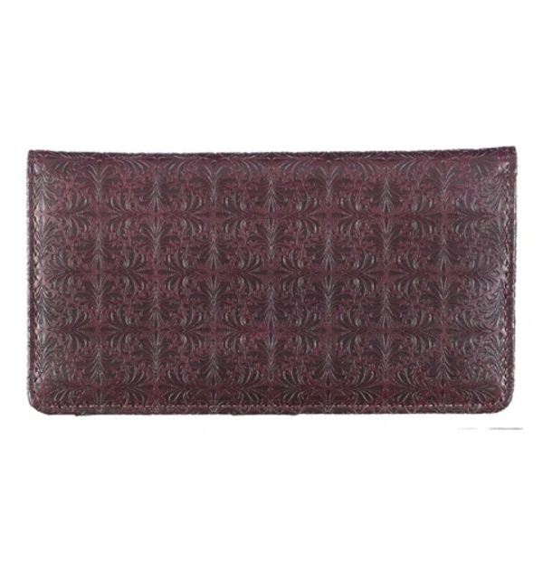 "blessed man" leather wallet