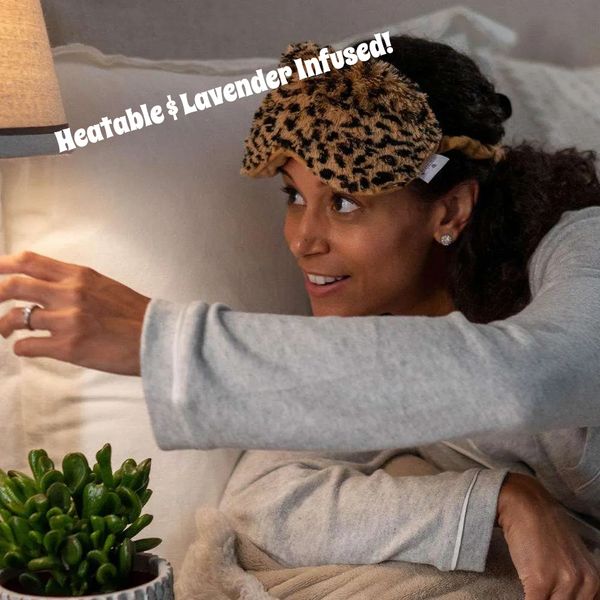 Heatable lavender infused sleep mask