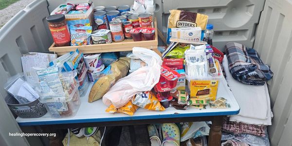 Cover Clinton County & Blessing Box picture, a mission by Healing Hope Recovery