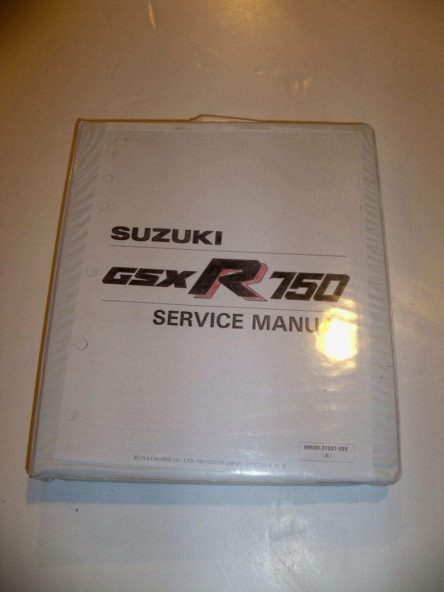 2007 GSXR SERVICE MANUAL visual data 2