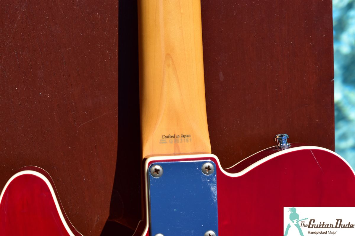 Fender TL-62B-75TX Telecaster Custom Reissue - 2004 Trans Red - RARE!  Crafted in Japan - Alder Body