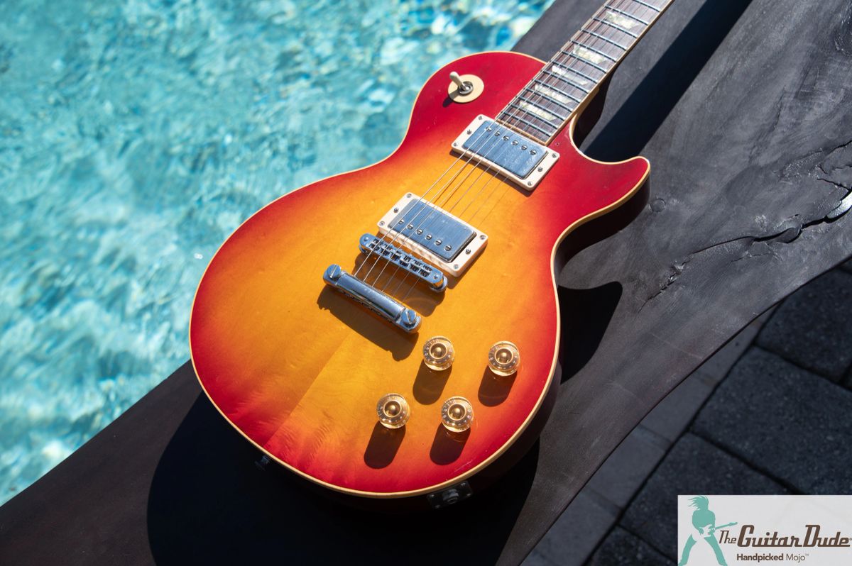 1990 Gibson Les Paul Standard - Heritage Cherry Sunburst - Sweet Plain Top  - Yamano Export - Mojo!