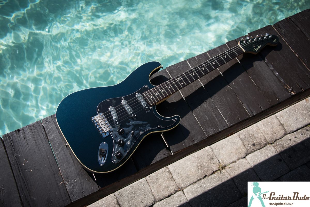 2010 Fender Limited AST-M SSS GunMetal Blue - Stock Custom 