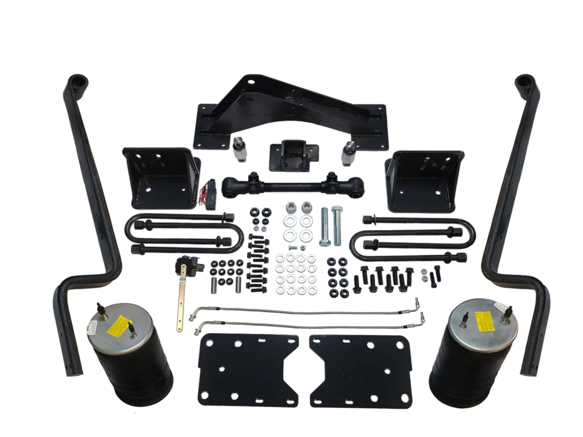 BiltAir 4wd HD air ride kit for International C/V and Chevy 4500/5500/6500