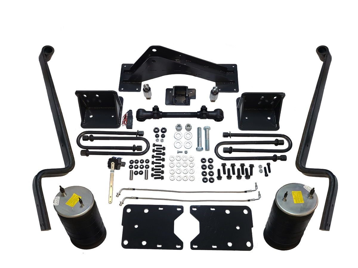 BiltAir 4wd HD air ride kit for International C/V and Chevy 4500/5500/6500