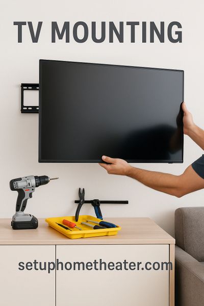 Professional TV mounting in Rocky Mount