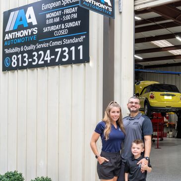 Family-owned European auto repair shop in Valrico, FL.