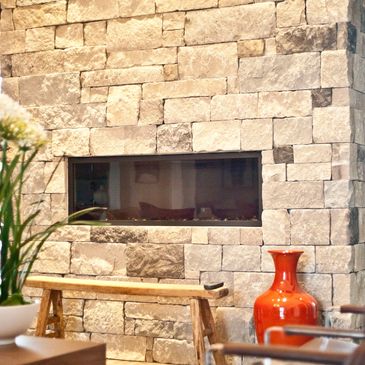 Thin Veneer Stone Selection by Melissa and Ross.