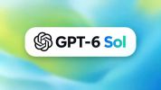 GPT-6 Sol标志背景模糊。