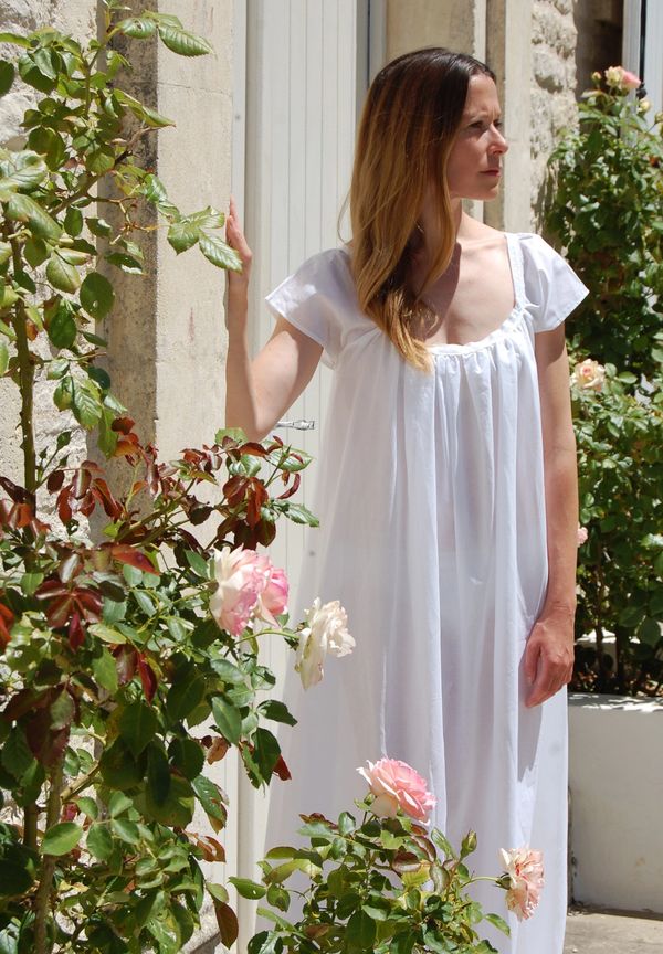 100% Cotton Austen Nightgown by House of Olivier