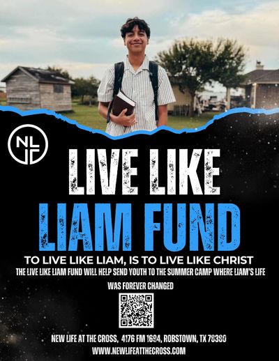 #livelikeLiam youth camp scholarship fund