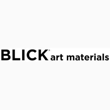 BLICK art materials logo in black text on white background.