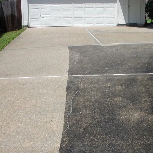 Driveway Pressure Wash