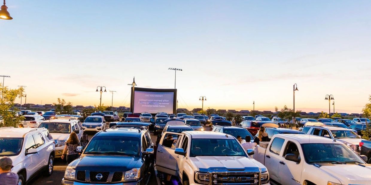 Outdoor Movie Screen Rental, Inflatable Movie Screens, Drive-In Movie Screen Rentals, #AZMovieNights