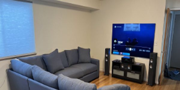 Home audio, TV, installation
