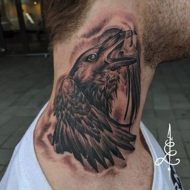 raven tattoo, denver tattoo, lakewood tattoo, colorado tattoo