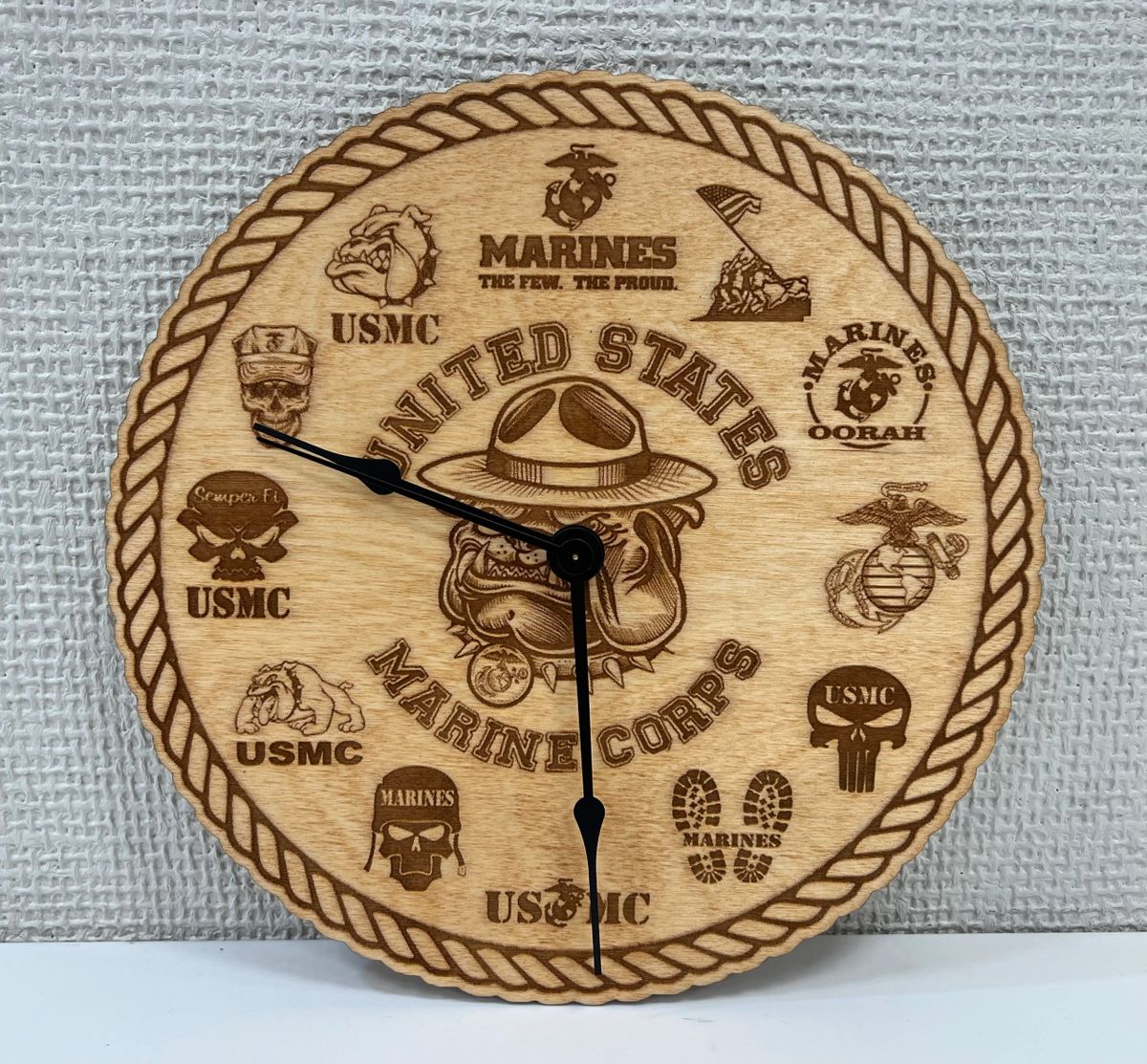 USMC Clock