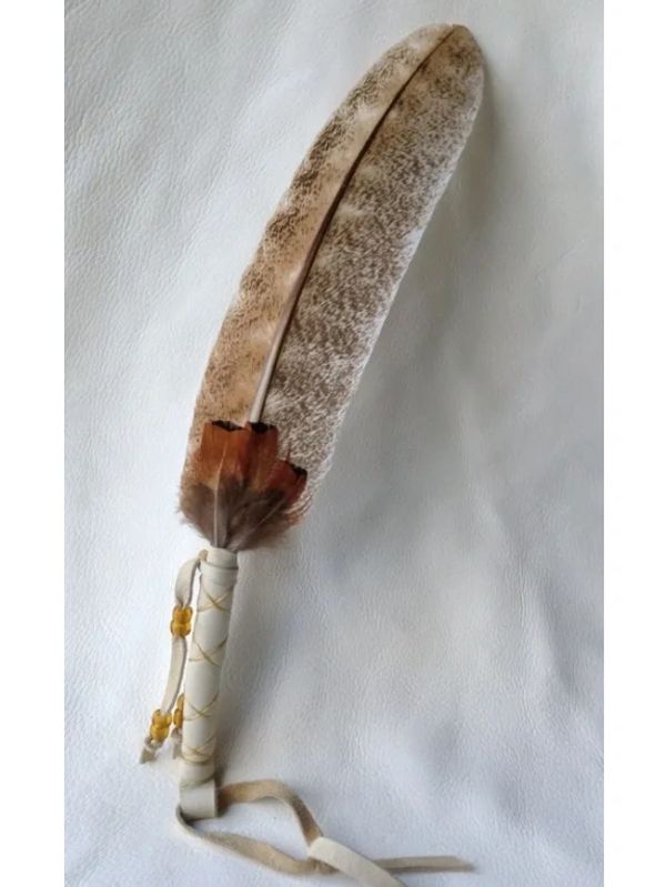 Smudging feather