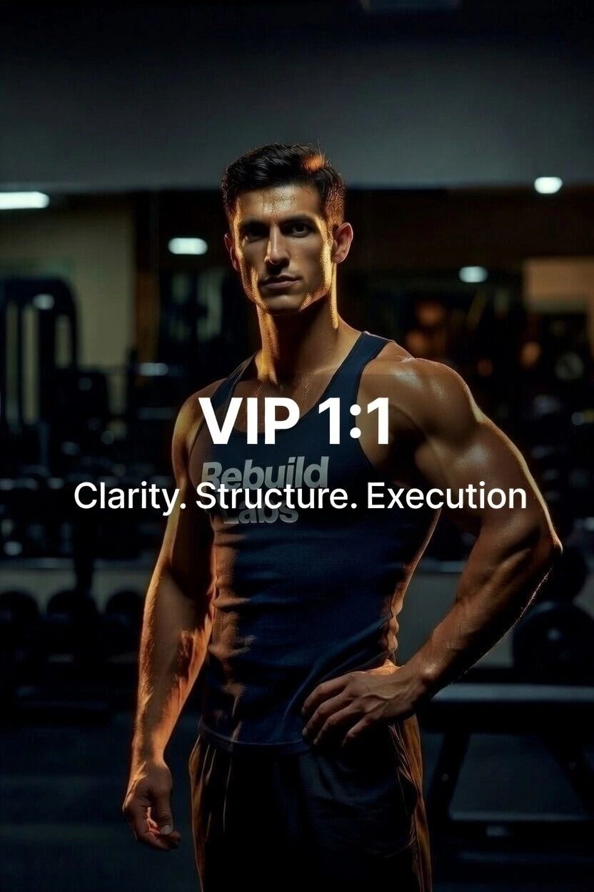 picture of a personal trainer stood in a gym