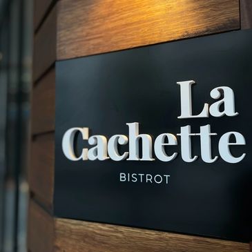 La Cachette, Steampacket Place Geelong. French-inspired cuisine in an intimate bistrot setting.