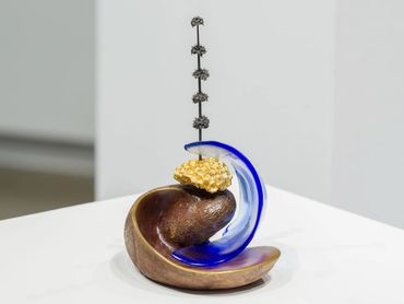 MEERA MARGARET SINGH 'Holding 1' 2023. 

Photo by Darren Rigo at Gallery TPW