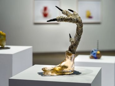 MEERA MARGARET SINGH 'Holding 4' 2023. 

Photo by Darren Rigo at Gallery TPW 