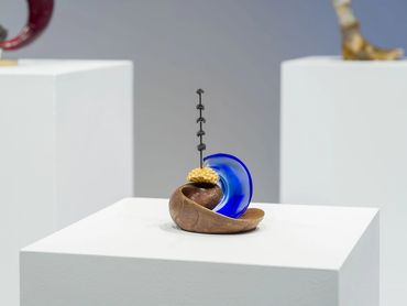 MEERA MARGARET SINGH 'Holding 1' 2023. 
Photo by Darren Rigo at Gallery TPW