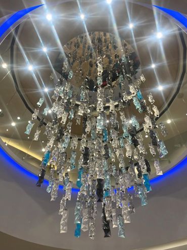 JESSICA THALMANN  'HIGHRISE (Refracted Light)'  2024. BMO Eaton Center. Photo by the Artist