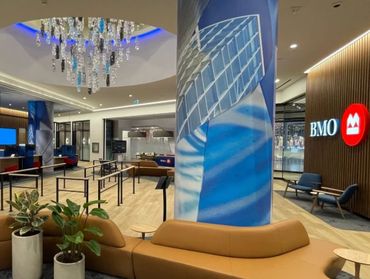 JESSICA THALMANN  'HIGHRISE (Refracted Light)'  2024. BMO Eaton Center. Photo by the Artist