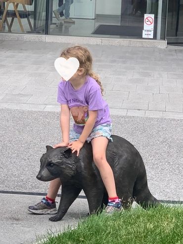 MARINA GUGLIELMI and TYLER BALKO. 'Raccoon'
Love Park, Toronto, Ontario, Canada. 2023.
