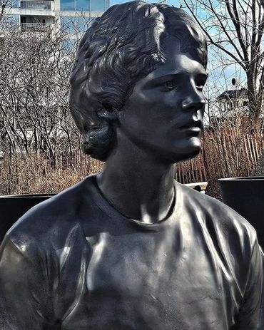 J0N SASAKI 'Terry Fox- We Are Shaped By The Obstacles We Face'
Toronto, Ontario, Canada. 2024. 
