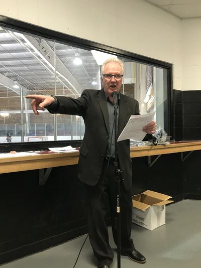 Bob Tessier, President, Edmonton Vintage Hockey 