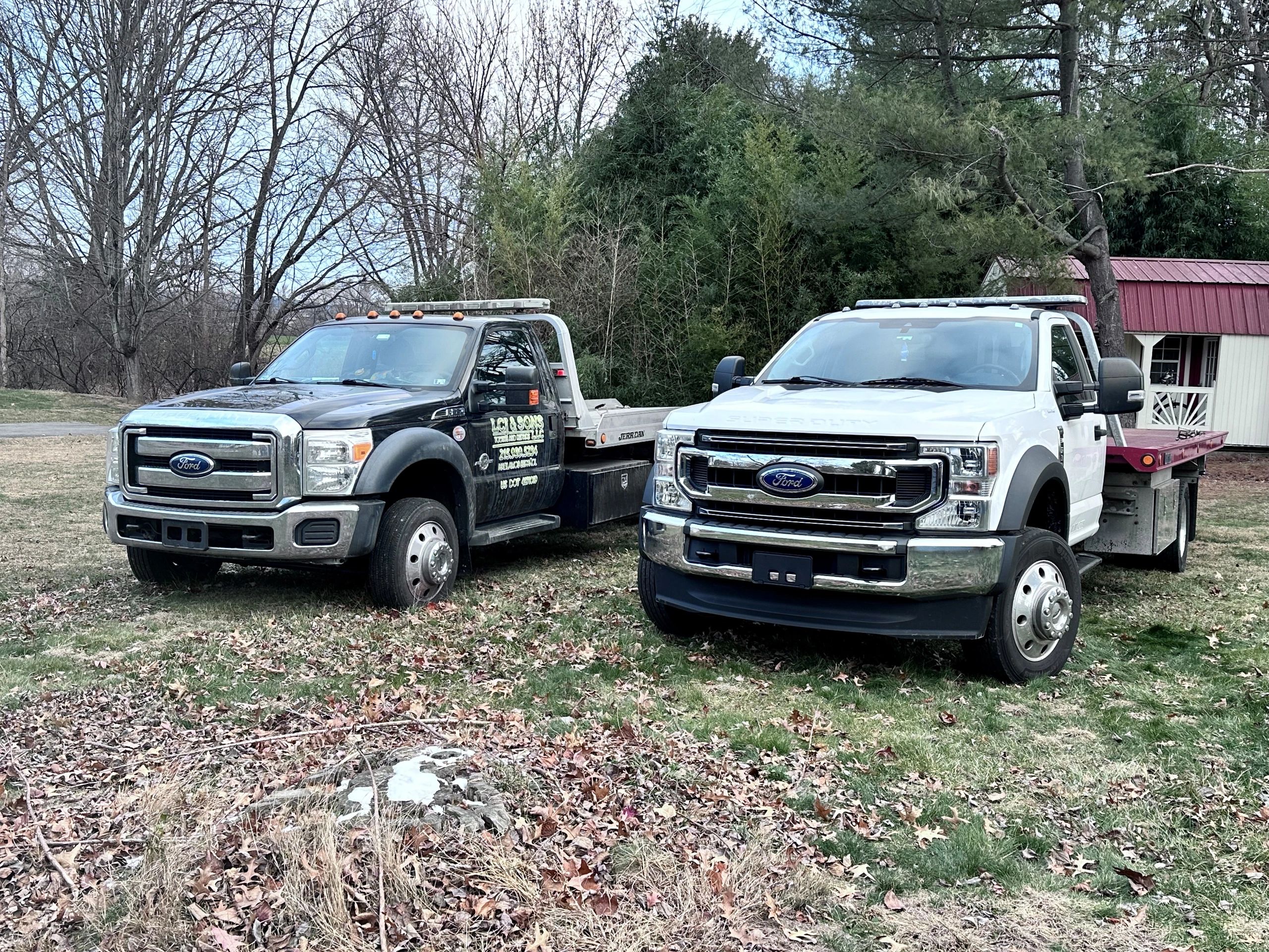 LCJ and Sons Towing logo