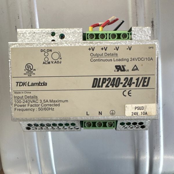 TDK-Lambda DLP240-24-1/EJ power supply unit.